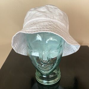 Bucket Hat White Adult One Size NWT